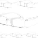 Gaoye Reading Glasses Men/Women, Eyeglasses, Blue Light Readers for Men/Women, Eye Glasses +1.75 6 Pack