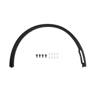 2pcs Dasbecan Front Right Fender Trim Compatible With Tesla Model Y 2020-2024 For Tesla Model Y 2020-2024 Fender Flares Passenger Side Replaces#149418600B