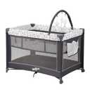 Pamo Babe Pack and Play with Bassinet, Portable Playard for Baby Foldable portable playard, lightweight crib with compact storage for travel & outdoor use 39.37 x 27.55 x 27.55 inches