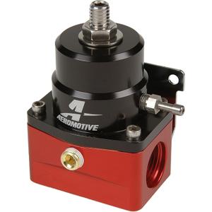 Aeromotive 13101 A1000 EFI Fuel Pressure Regulator, Adjustable 40-75 PSI, Injected Return-Style, Red