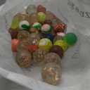 Colorful Bouncy Balls Bulk Mixed Pattern High Bouncing Balls for Kids Party Favors, Prizes, Birthdays Gift, 54ct
