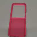 Case for Motorola Razr Ultra 2025/Razr Ultra 2026 Phone Case,Slim-Fit Hard PC Bumper Shockproof Silicone Protective Cases,Hot Pink