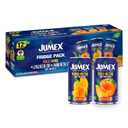 2 x Jumex Mango Nectar Juice & Peach Nectar - Made with Fresh Fruit Puree - Tropical Fruit Juice Concentrate for Smoothie Mix, Cocktail Mixers & Kids Beverages - 11.3oz, 12 Pack Canned Drinks