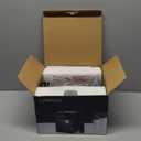 LONPOO Portable Boombox CD Player 20W Compact disc Players  Rechargeable Battery, Bluetooth 5.3 FM Radio, USB, AUX Input MIC & Earphone Port, Remote Control 608 Blue