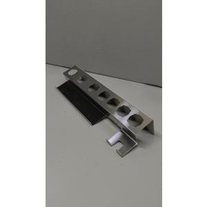 Wall Mount Steel Holder, 15.5" x 4.5", Steel Finish