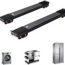 Nefish Appliance Roller Heavy Duty Upgraded Appliance Rollers for Washer and Dryer with Rubber Mat Extendable Appliance Slider Furniture Dolly for Moving Washing Machine Furniture Appliance Easily