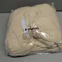 KinCam Recliner Covers, Stretch Reclining Chair Covers, Recliner Sofa Slipcovers Stripe Jacquard Recliner Couch Covers Furniture Protector Covers for Pet Kid (1 Seater, Vanilla)