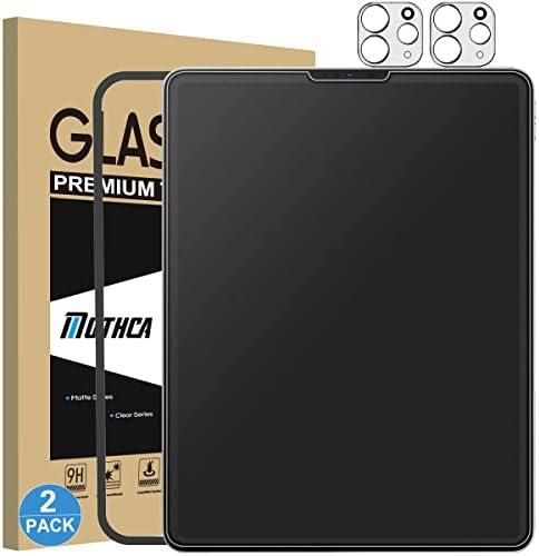 Mothca 1 Pack Matte Glass Screen Protector for iPad Pro 12.9” 6th/5th/4th/3rd Gen(2022/2021/2020/2018), Anti-Glare & Anti-Fingerprint Tempered Glass