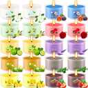 Aromatherapy Scented Candles 20 Pack - Small Candle Gift Set for Women with 10 Scents, 35g Long-Lasting Soy Wax Candles for Relaxation, Yoga, Bath, Home Decor, Mother's Day, Birthday Present