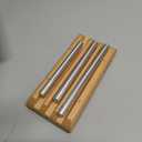 Meditation Chime with 3 Tone (C-E-G) Wooden Hand-held Chimes for Classroom Management, Yoga, Meeting and Sound Therapy, Chime Mallet Included