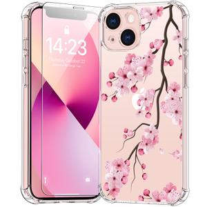bicol for iPhone 13 Case with Screen Protector,Enhanced Camera Protection,Clear TPU Cover with Trendy Designs for Girls Women,Slim Fit Protective Phone Case,God is Within Me