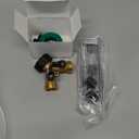 Hourleey Flat Soaker Hose 100 FT for Garden, 100' (50FT x 2) Linkable Consistent Drip Irrigation Hose, Leak-free Dual-layer Design Saving 80% Water Garden System Water Hose with Holes