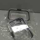 Rubbermaid Brilliance BPA-Free Food Storage Containers with Lids, Airtight Clear Set of 2 (9.6 Cup), Ideal for Lunch, Meal Prep, and Leftovers