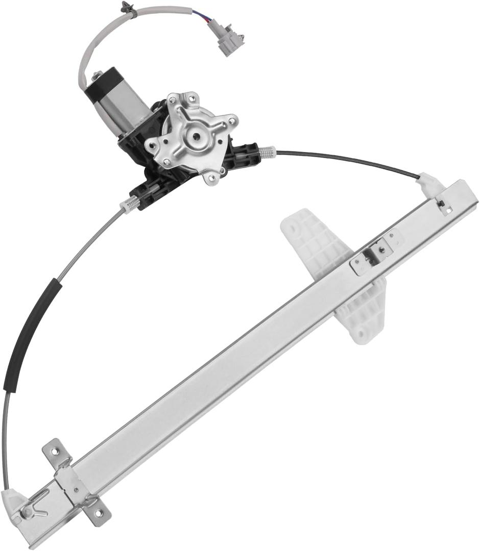 Rear Left Driver Side Power Window Motor with Regulator Compatible with Nissan Armada 2005-2015/ Nissan Titan 2004-2015/ Nissan Pathfinder Armada 2004, Replace OE 748-980