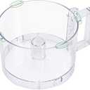 7-Cup Food Processor Work Bowl Compatible with Cuisinart DLC-10 Series4tabs, Replace#: FP-631AGTXT,Note: This is a replacement for the one with 4 tabs on the rim ONLY