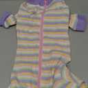 Striped Dog Recovery Suit Female Male For Small Medium Dogs,Dog Surgical Recovery Suite Bodysuit After Surgery Zipper On Back Puppy Cat Long Sleeve Onesies Bodysuit After Surgery Wound Protective, XL