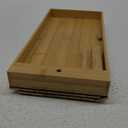 Bamboo Sofa Arm Tray  Foldable Couch Arm Table for Drinks, Snacks, Phone  Portable Armrest Tray for Sofa, Recliner or Chair  No Assembly Required