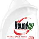 Roundup Concentrate Plus Weed and Grass Killer - Includes Easy Measure Cap, 64 oz.