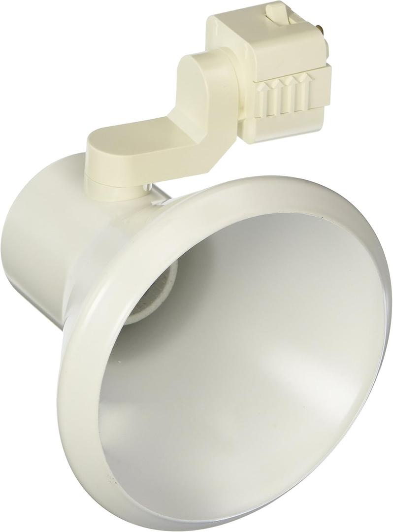 Juno Lighting R552WH Trac-Lites Flared Steps Line Voltage 75W PAR30 Lamp Holder, White (1 Count (Pack of 1))