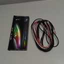 YM E-Bright LED Strip Light 30CM Waterproof for Car Motorcycles Decoration Vehicle Interior Exterior DRL Daytime Running Flexible DC12V,Red(Pack of 4)