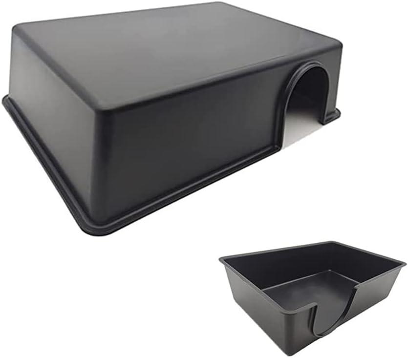 Amypet Different Size Reptile Use Hide Cave for Snakes,Reptiles, Ball Pythons Durable Material Easy to Clean 10.2 x7.48 x 2.75inch (L)