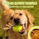 12 Pcs Squeaky Tennis Balls for Dogs - 2.58" Interactive Doggy Toys - Mini Safe, Durable for Small Medium Large Dogs Training Playing, with 1 Reusable Carry Bag