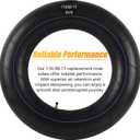 AR-PRO 170/80-15 Replacement Inner Tubes Heavy Duty with PV-78 Valve Stem - Premium Butyl Rubber Power Sports Inner Tube Perfect for 170 80-15 Tire