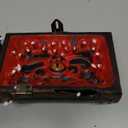 Galdor's Guild Mimic Chest Dice Storage Box | Free Lock & Key | Compatible with Dungeons & Dragons Players, Dungeon Master/DM RPG Gaming | Holder Vault Case | Holds 6 Polyhedral Sets (Large)