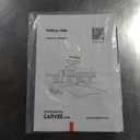 GarveeHome Folding Dining Table, Space Saving Farmhouse Dining Table for 4 Storage Shelf, 6 Wheels Multipose Expandable Kitchen Drop Leaf Table for Small Space (Pear Wood, 47.2"D x 23.6"W x 29.5"H)