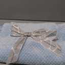 Little Giraffe Honeycomb Baby Blanket 29" x 35", Blue