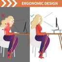 Hemudu Clear Glass Computer Monitor Riser/Triangle Desktop Universal Corner Stand for Computer Monitor & Laptop HD01T-003