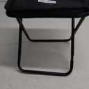 Pocket Chair, Black Portable Stool, Purse Chair, Lightweight and Foldable, High Load-Bearing Capacity, with A Handbag, Suitable for Traveling, Camping and Mountain Climbing