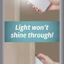 Smart Curtains Easy Hang Curtain Hidden Back Hooks Panel 40inX63in