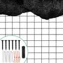 Bird Netting - 50 x 100 Garden Net with 1 Square Mesh Protect Fruit Trees from Poultry and Deer, Heavy Duty Garden Netting as Fruit Net, Aviary Netting for Farm, Orchard