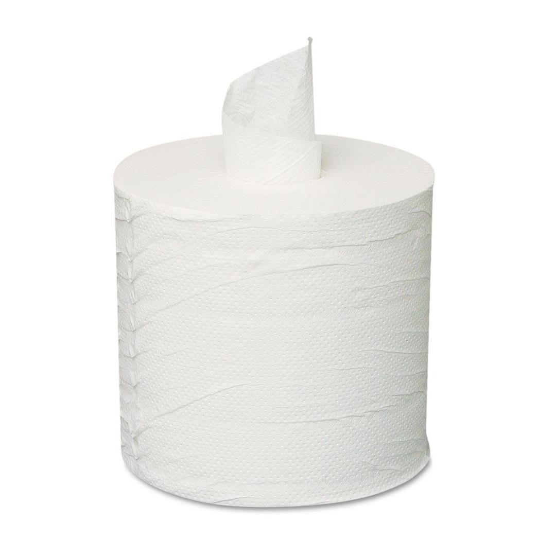 General Supply NP-5505 Centerpull Towels, 2-Ply, White (Case of 6 Rolls), 10 Inches