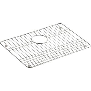 KOHLER K-3192-ST Sink Rack for Ballad Utility Sink and Select Undertone and Iron/Tones Kitchen Sinks, Stainless Steel