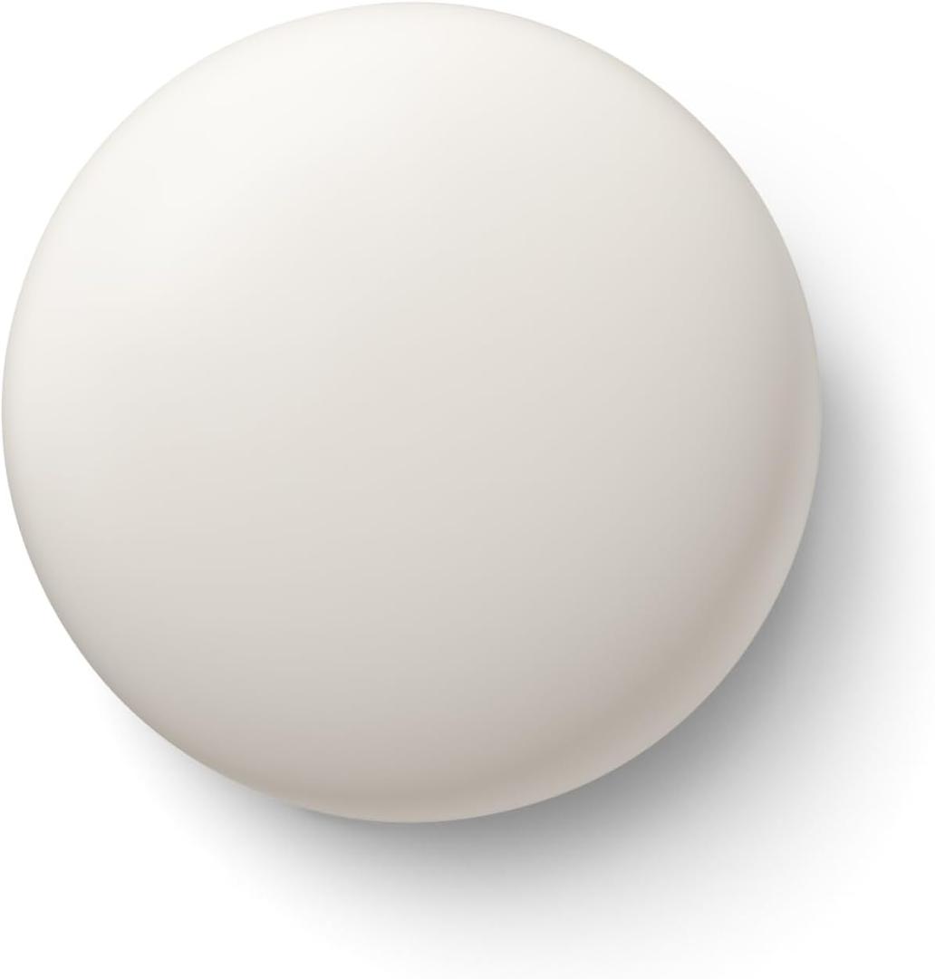 Google Nest Temperature Sensor (2nd Gen) - Room Comfort Sensor with Scheduling - Works with The Nest Learning Thermostat (3rd and 4th Gen) and Nest Thermostat E - Porcelain, White (Pack of 1)