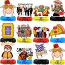 12Pcs Friends Themed Party Decorations Honeycomb Centerpieces Friends Party Decorations Friends TV Show Decorations Friends Bachelorette Party Decorations Friends Party Supplies