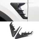 Side Fender Camera Cover Trim Compatible with 2017-2023 Model 3/2019-2024 Model Y, Side Markers Turn Signal Cover, Side Camera Protector Turn Signal Markers (Glossy Carbon Fiber Pattern)