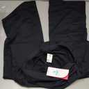 IUGA Soft Maternity Pants Over The Belly with Pockets Stretchy Maternity Clothes for Work Pregnancy Flare Maternity Leggings (Medium, Black)
