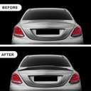 Carbon Fiber Rear Spoiler Wing Compatible with 2015-2021 Mercedes-Benz W205 C-Class C300 C350e C400 Sedan, Trunk Spoiler for 2015-2021 W205 C46 C63 C63S AMG Sedan