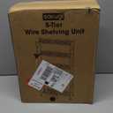 Storage Shelves - 5 Tier Shelf Organizer, Heavy Duty Garage Shelving Unit with Leveling Feet, Stable Metal Shelves Organizer for Pantry, Kitchen and Closet, 33.0" W x 12.6" D x 72.0" H, Black