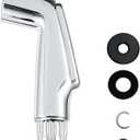 Universal Fit Sink Spray Attachment, Kitchen Side Sprayer Head, Pull Out Spray Head, Faucet Sprayer Replacement, Chrome