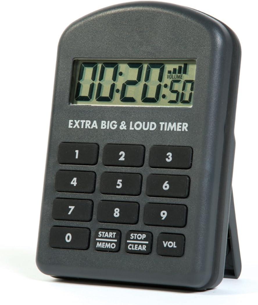 Extra Big & Loud Timer - for Noisy Commercial Kitchens!