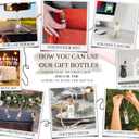 Anniversary Present for Her & Him, Romantic Gift to Boyfriend & Girlfriend, Message in Bottle I Love You Gifts Wife Husband ((01) Heart - You're Still the Best Decision I Ever Made, In Teal Gift Box)