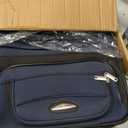 Travel Select Amsterdam Softside Expandable Luggage with Rolling Wheels, Navy, 2-Piece Set (15/21)