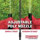 Chapin 22541 Pump Sprayer, 1Gallon, Foaming, Lawn & Garden, Translucent Poly Tank, Adjustable Nozzles, AntiClog Filter, 12" Wand, 34" Reinforced Hose for Weed, Pest, Fertilizer Applications, 2 Pack