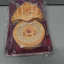 2 x Genuine Fred Daily Bread Kitchen Sponges, Set of 2, Croissant and Bagel Inspired Sponges, Fun and Quirky Kitchen Accessory
