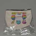 SIUNY Workout Gym Exercise Gifts for Fitness Lovers Women Cosmetic Bags -Funny Gifts for Female Friends Sister Coworker One More Rep Small Makeup Travel Bag