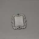 Vintage Small Sliver Ring Dish, Birthday & Wedding Gifts for WomenWedding Ring Tray -Sliver (1 Pack)